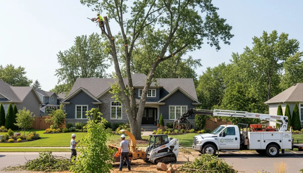 Professional landscaping and tree removal in Philadelphia, PA by Chop Chop Tree experts