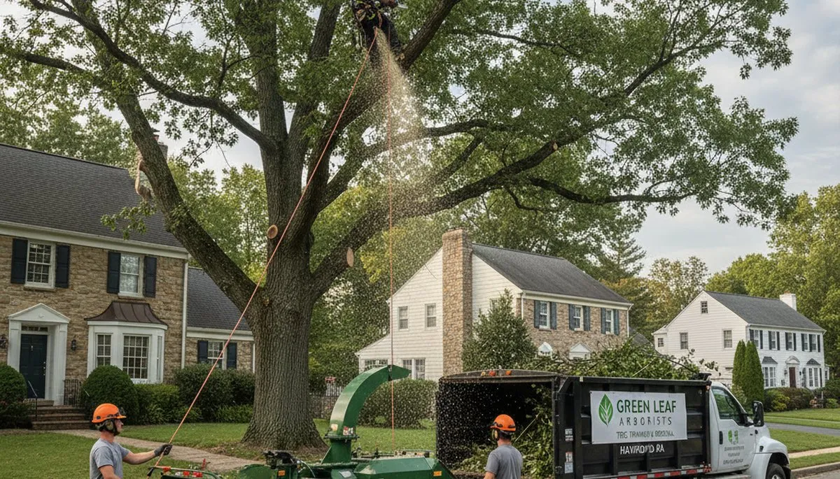 Professional tree removal service in Philadelphia PA by certified arborists