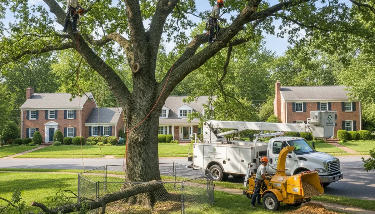 Professional tree removal service in Philadelphia PA by certified arborists